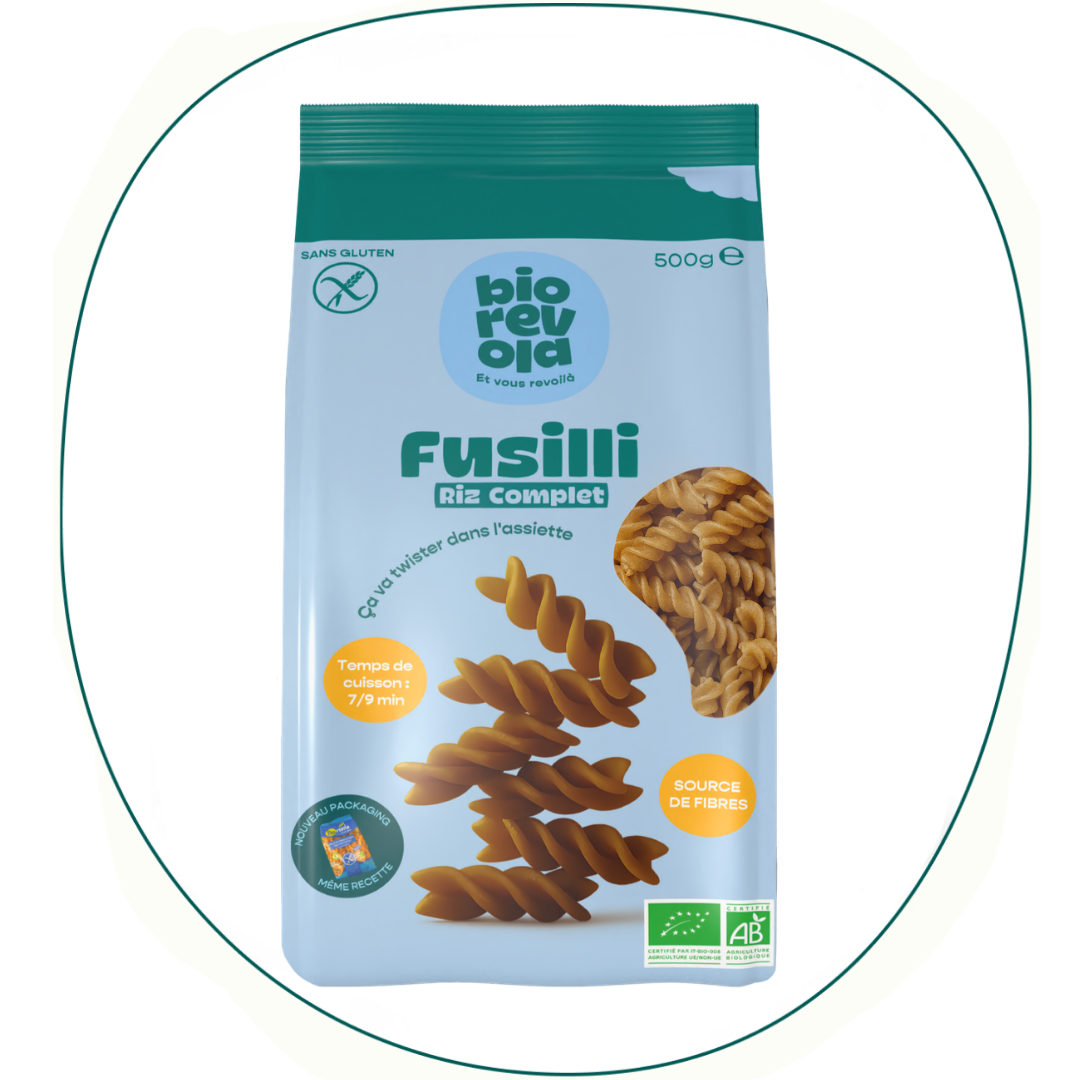 Fusilli riz complet Bio